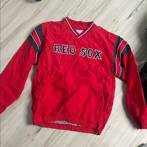 Red Red Sox Pullover Jacket